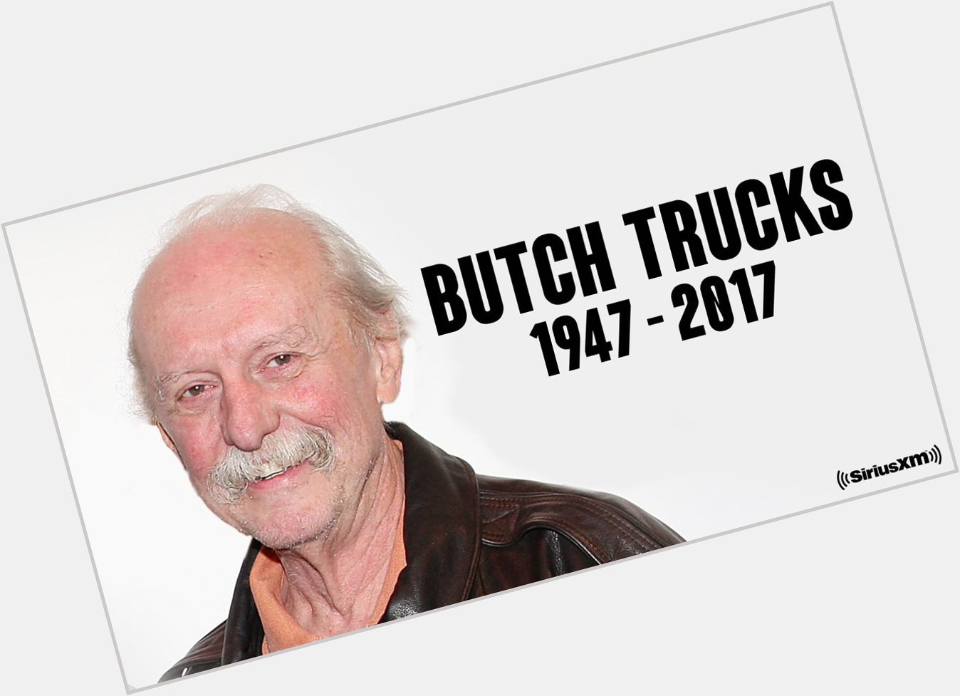 Happy Birthday Butch Trucks! 
(b. May 11, 1947)  