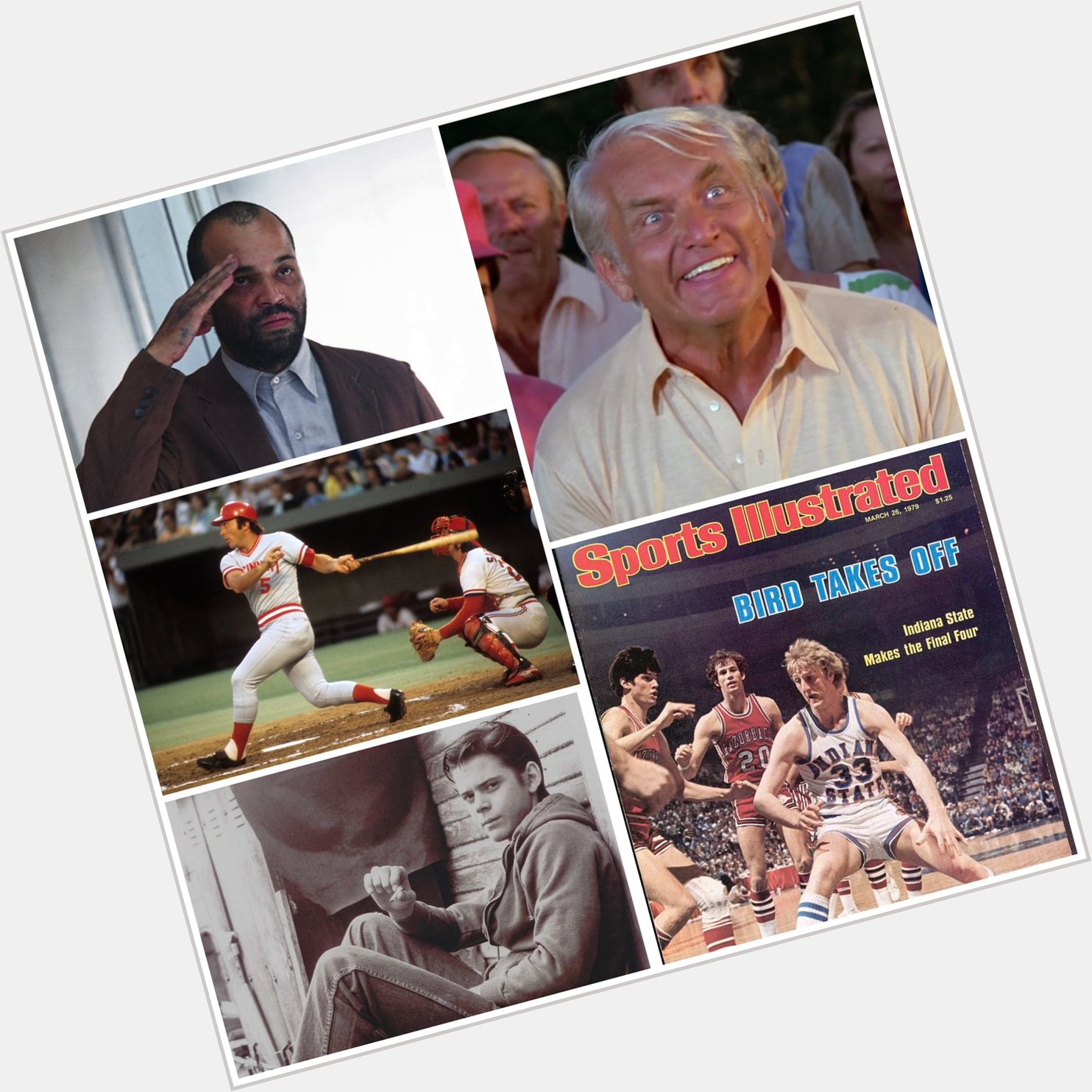 Happy Birthday to 

Jeffrey Wright 
Johnny Bench 
C. Thomas Howell 
Larry Bird 
The late great Ted Knight 