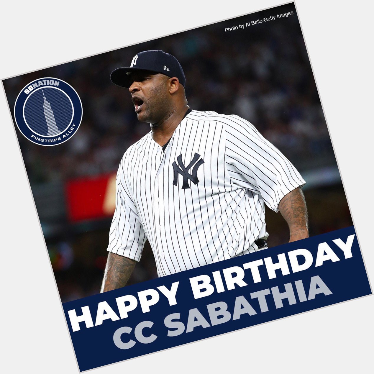 Let s wish a happy birthday to one of our favorite - and podcast host - CC Sabathia! 