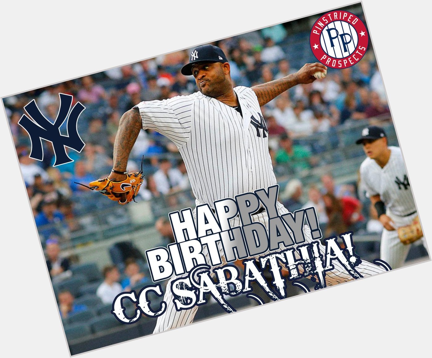 Happy Birthday to retired Yankee Pitcher, the legend, CC Sabathia!   