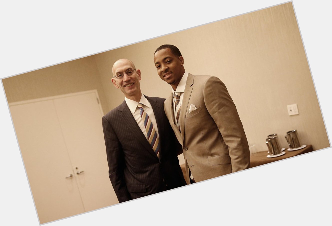 Happy birthday to  Revisit his interview with commissioner Adam Silver:  