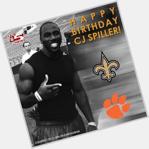 Share to wish Clemson grad and New Orleans Saint CJ Spiller a happy birthday! Hope it\s a great one 