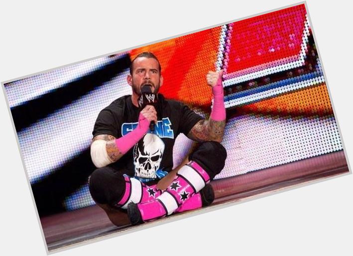Happy 37th birthday to the former WWE champion and also the former undisputed WWE champion CM Punk! 