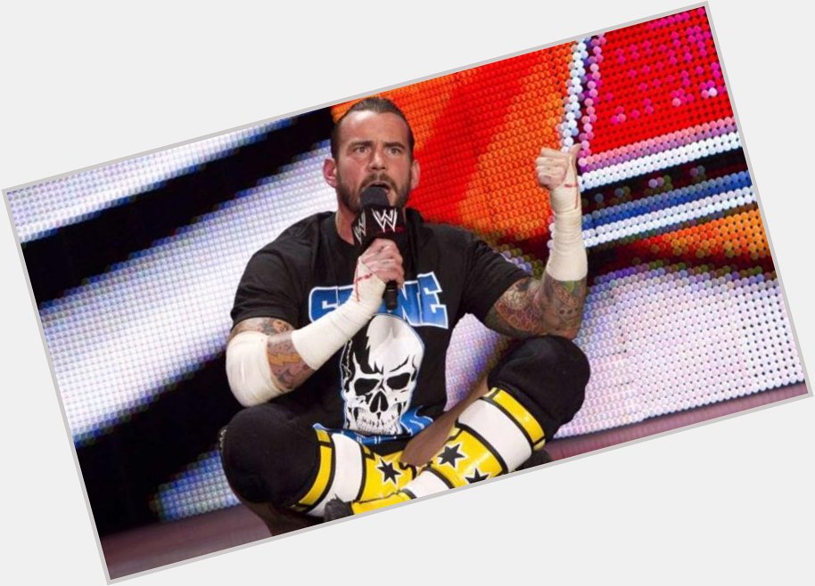 Happy Birthday to someone I\ve looked up to for many years. Happy birthday to CM Punk! 