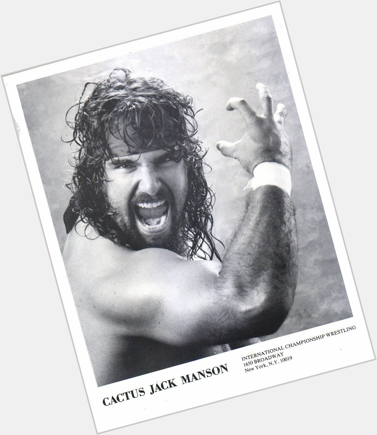 Happy Birthday today to but we remember him from IWCCW as Cactus Jack Manson. Have a nice day! 