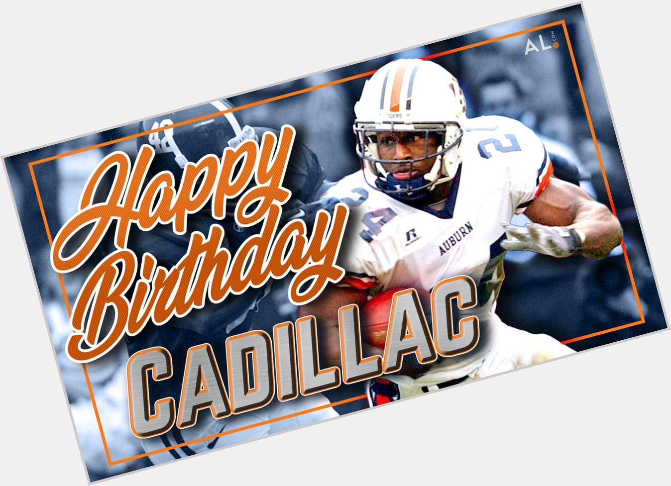 One of the best to ever do it in the Period.  Happy Birthday, Carnell \"Cadillac\" Williams ( 