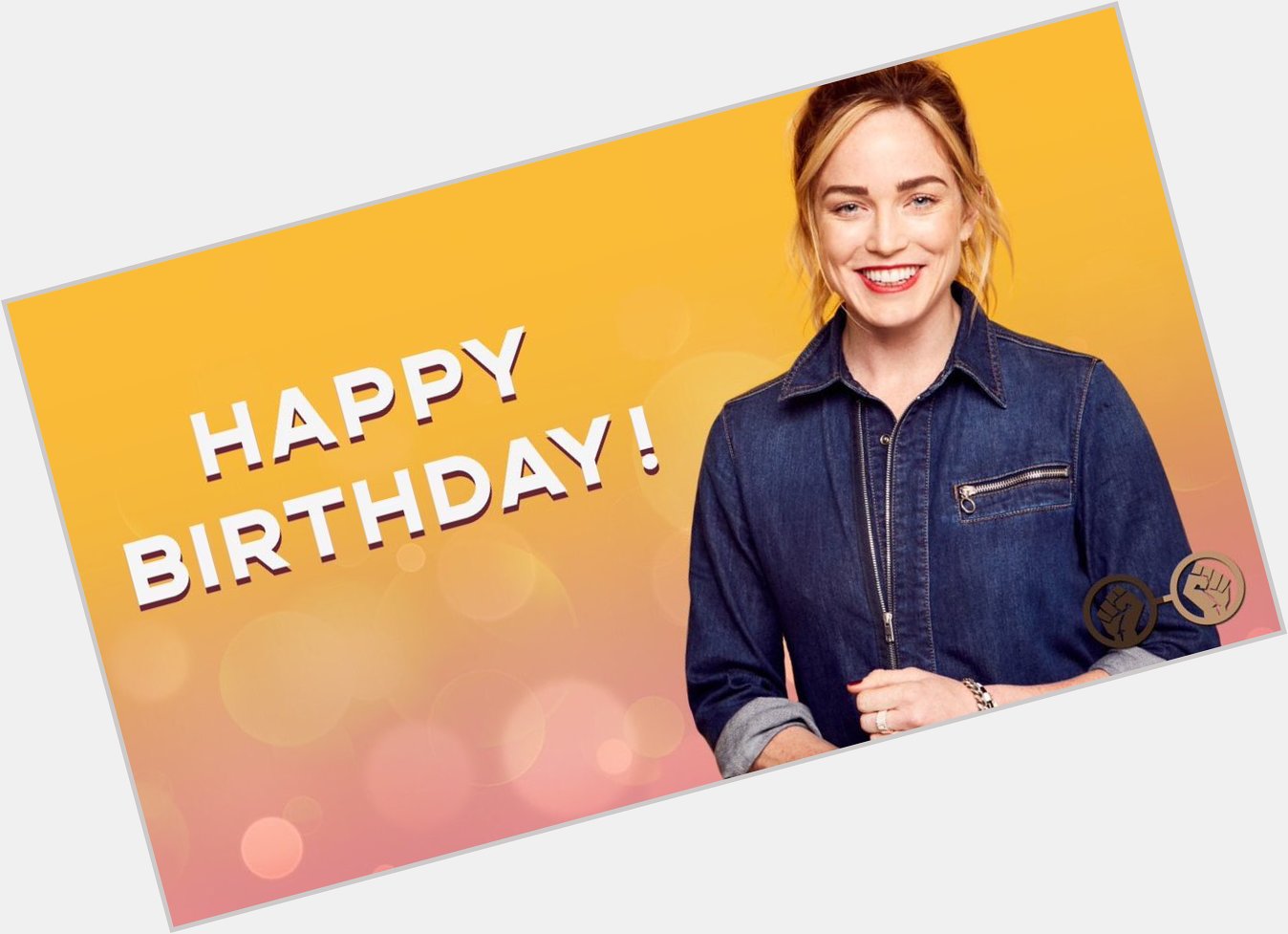Happy Birthday to the beautiful and talented, Caity Lotz! The legend turns 31 today! 