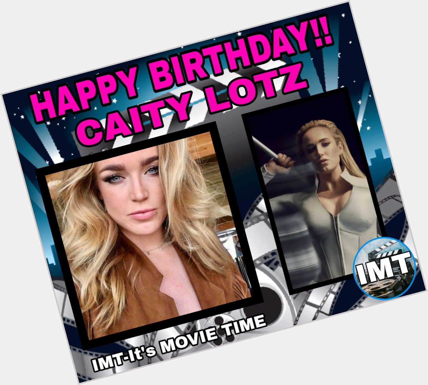 Happy Birthday to the Beautiful Caity Lotz The actress is celebrating 33 years. 