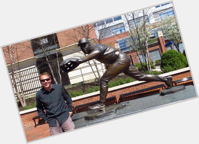 8/24 Happy birthday Cal Ripken, Jr. with his statue at Camden Yards phor the in Baltimore 