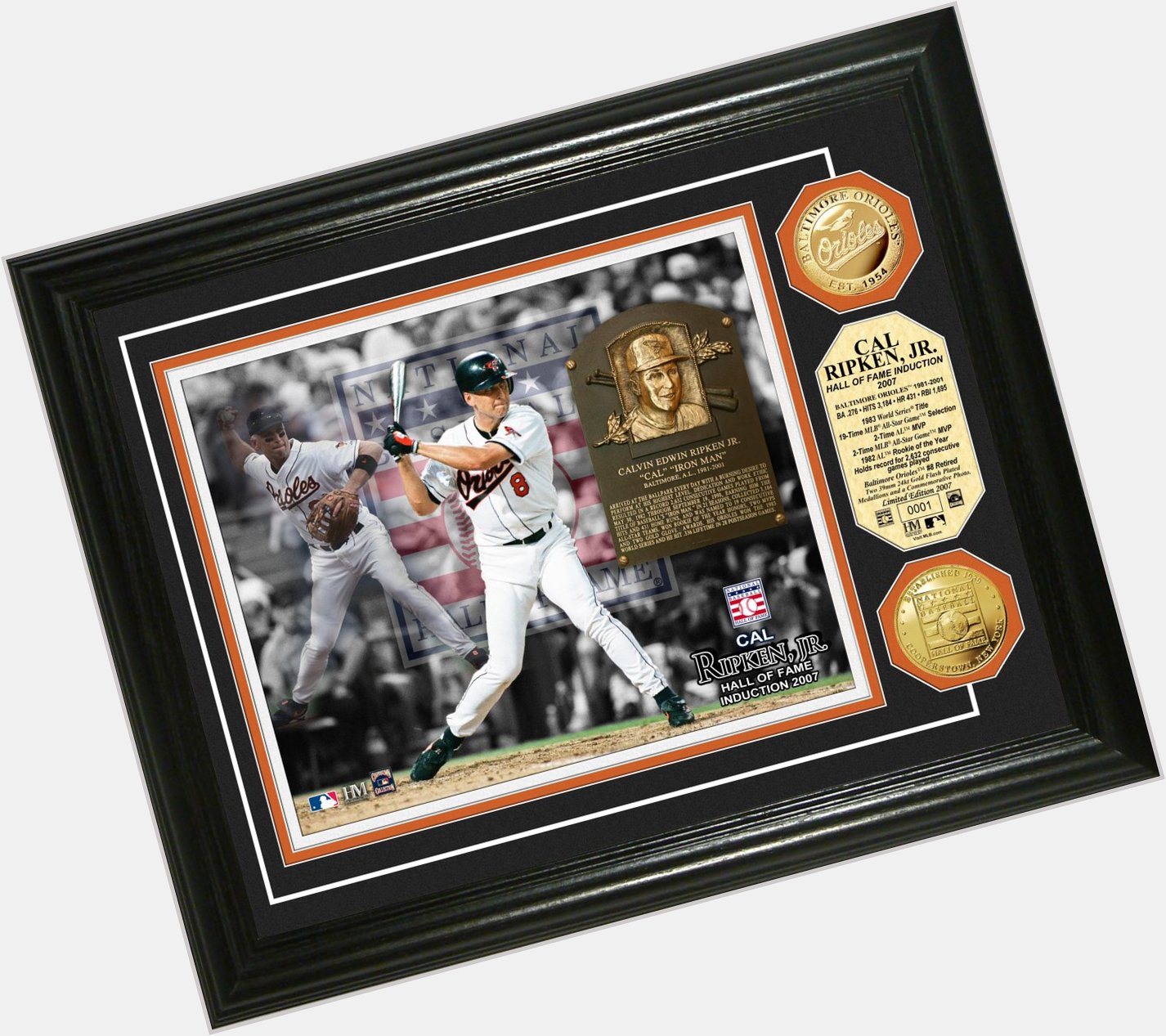 Happy Birthday to Hall of Famer Cal Ripken Jr., who turns 58 today.

Product information at  