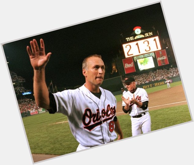 Happy 58th birthday Ironman Cal Ripken Jr. You and Lou Gehrig are total Class and consummate Pros. 
