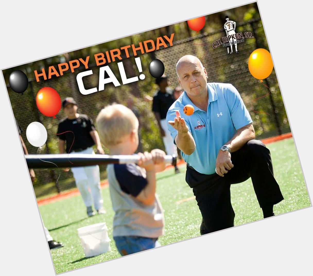 Wishing legend Cal Ripken .... Happy Birthday 