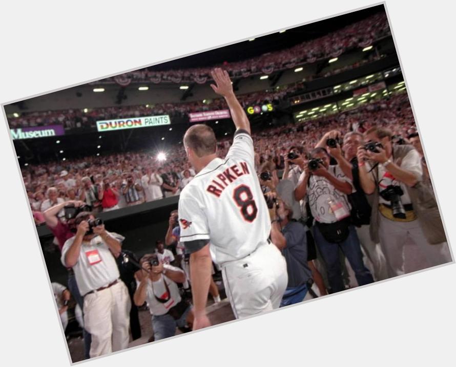 Happy Birthday to the legend Cal Ripken Jr. One of the greatest players and my all time favorite   