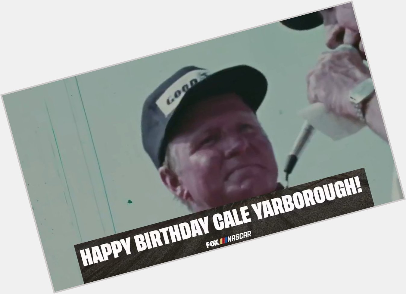 Happy Birthday to NASCAR legend Cale Yarborough. 