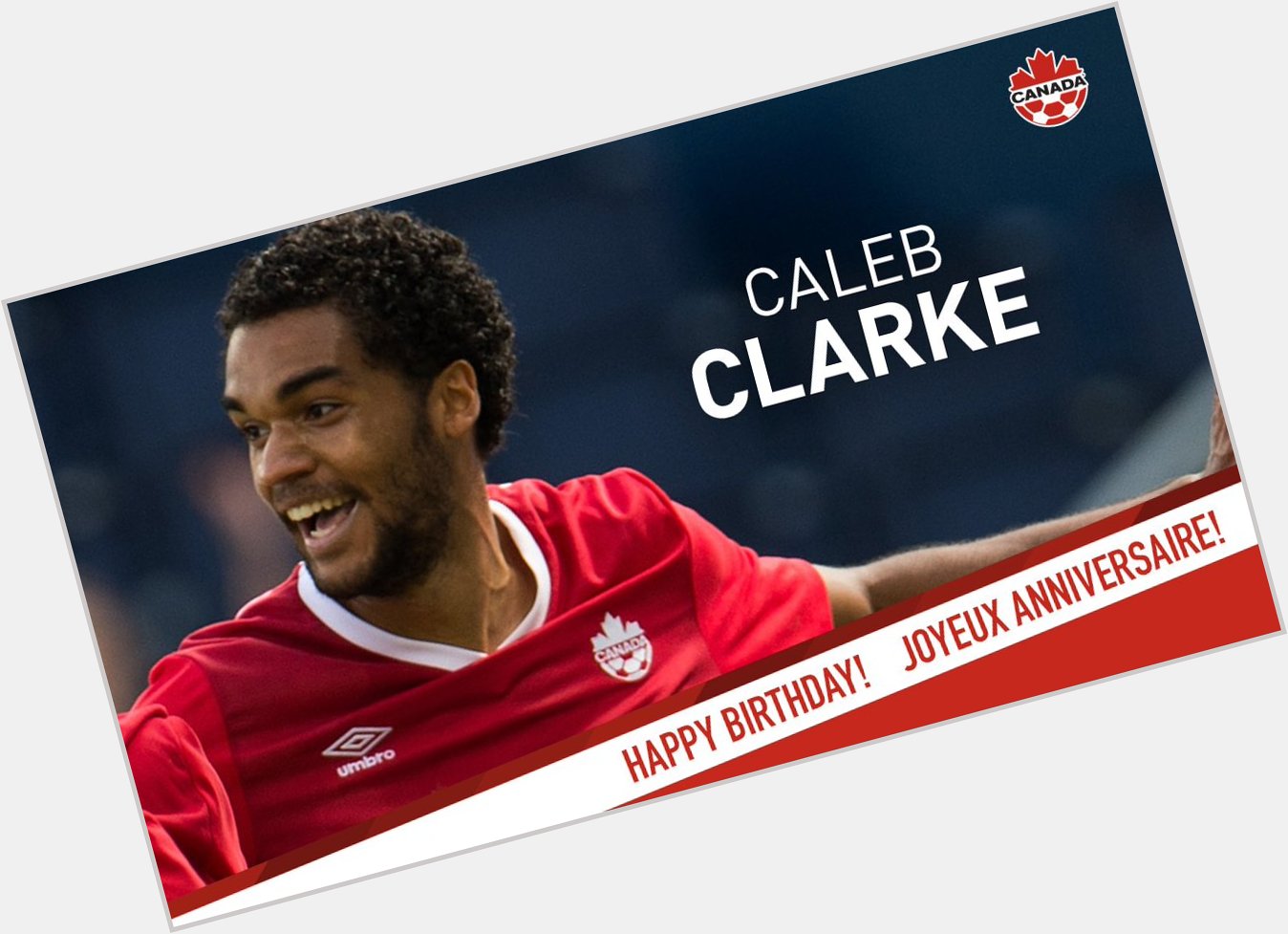 Happy birthday to Caleb Clarke! 