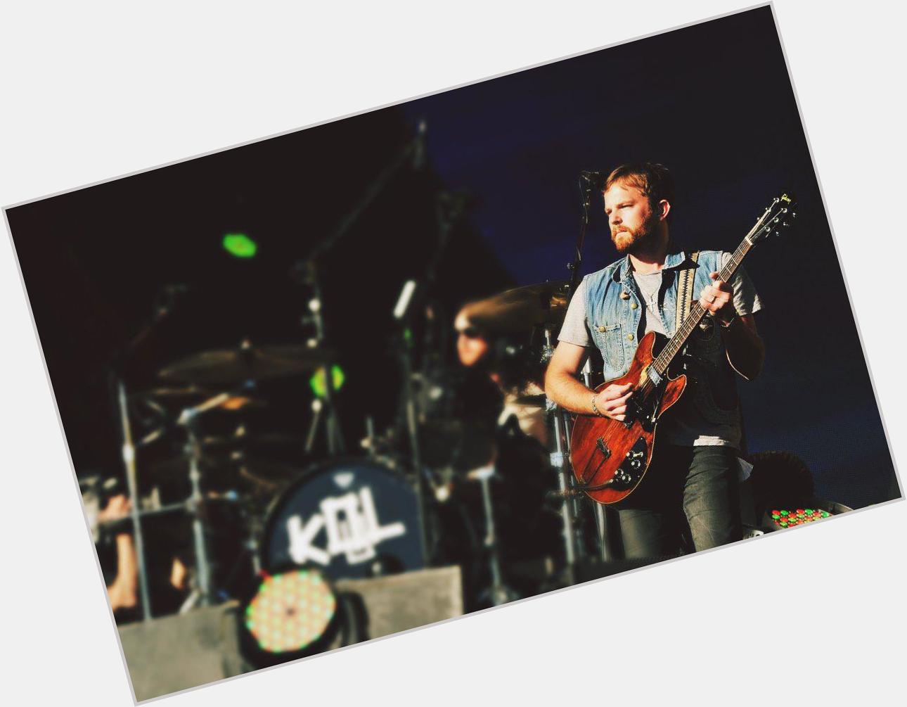 And also happy birthday to the man who gets to be the voice of the coolest band in the world, Caleb Followill <3 