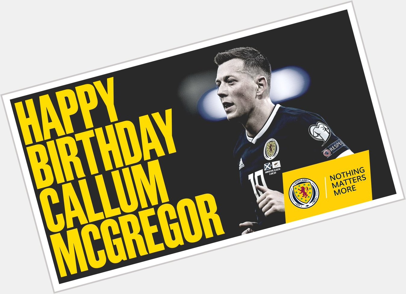  | Wishing a Happy Birthday to Callum McGregor! 