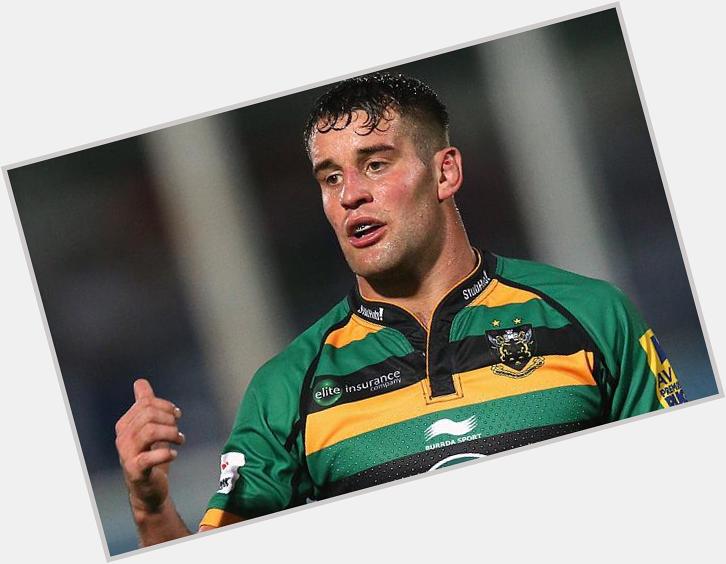Happy Birthday to Northampton back row Calum Clark who is 26 today. Have a good one. 