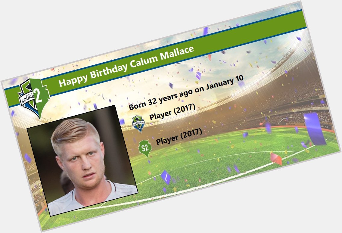 Happy Birthday Calum Mallace (     Details:  