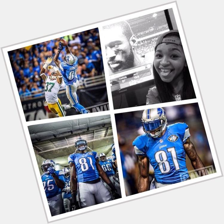 Happy birthday to THE one and only calvin johnson- my main bae who brings me much joy every Sunday love you lots  
