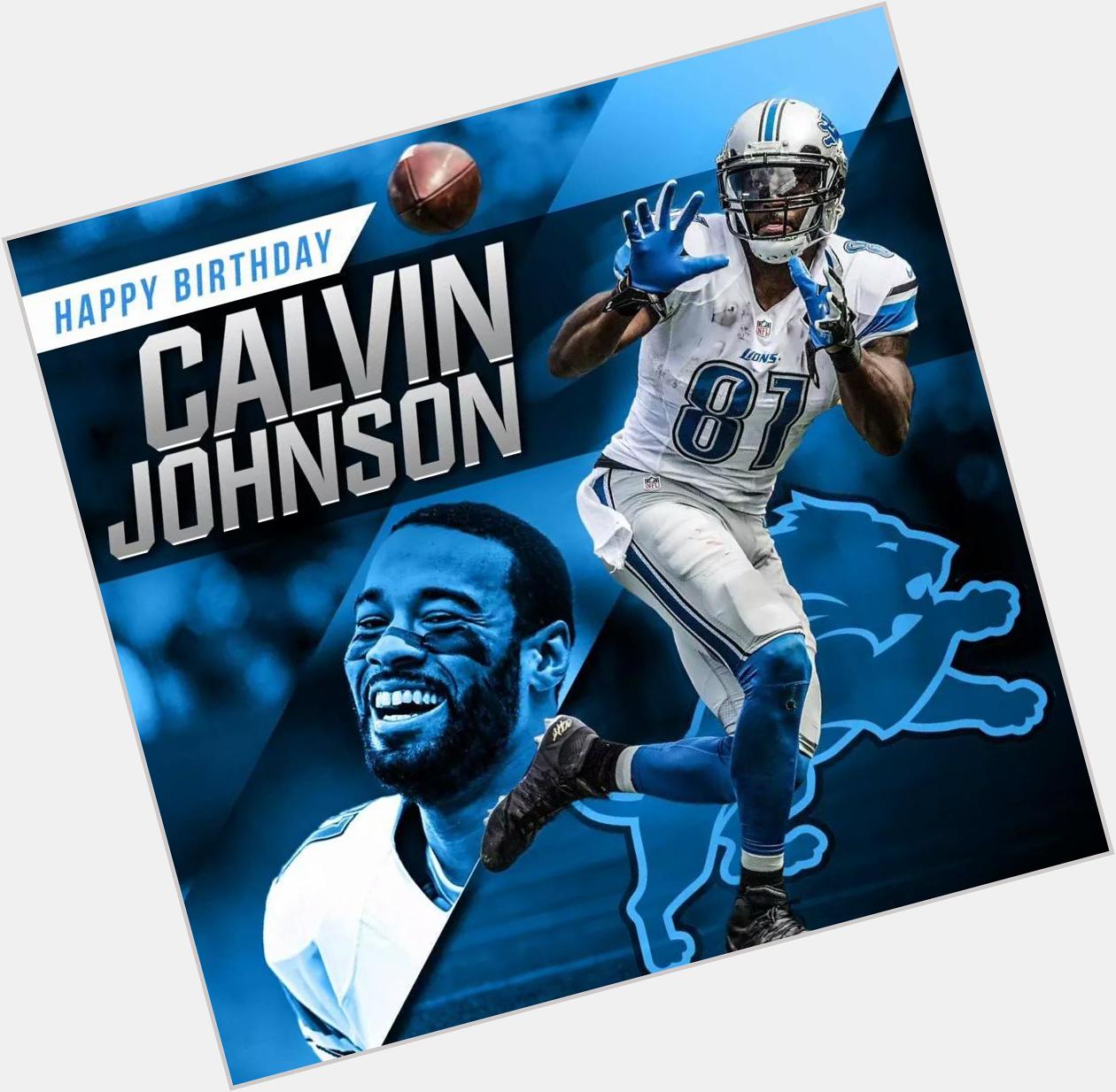 Today the Greatest Of All Time is 30 years old, Happy Birthday Calvin Johnson AKA Megatron 