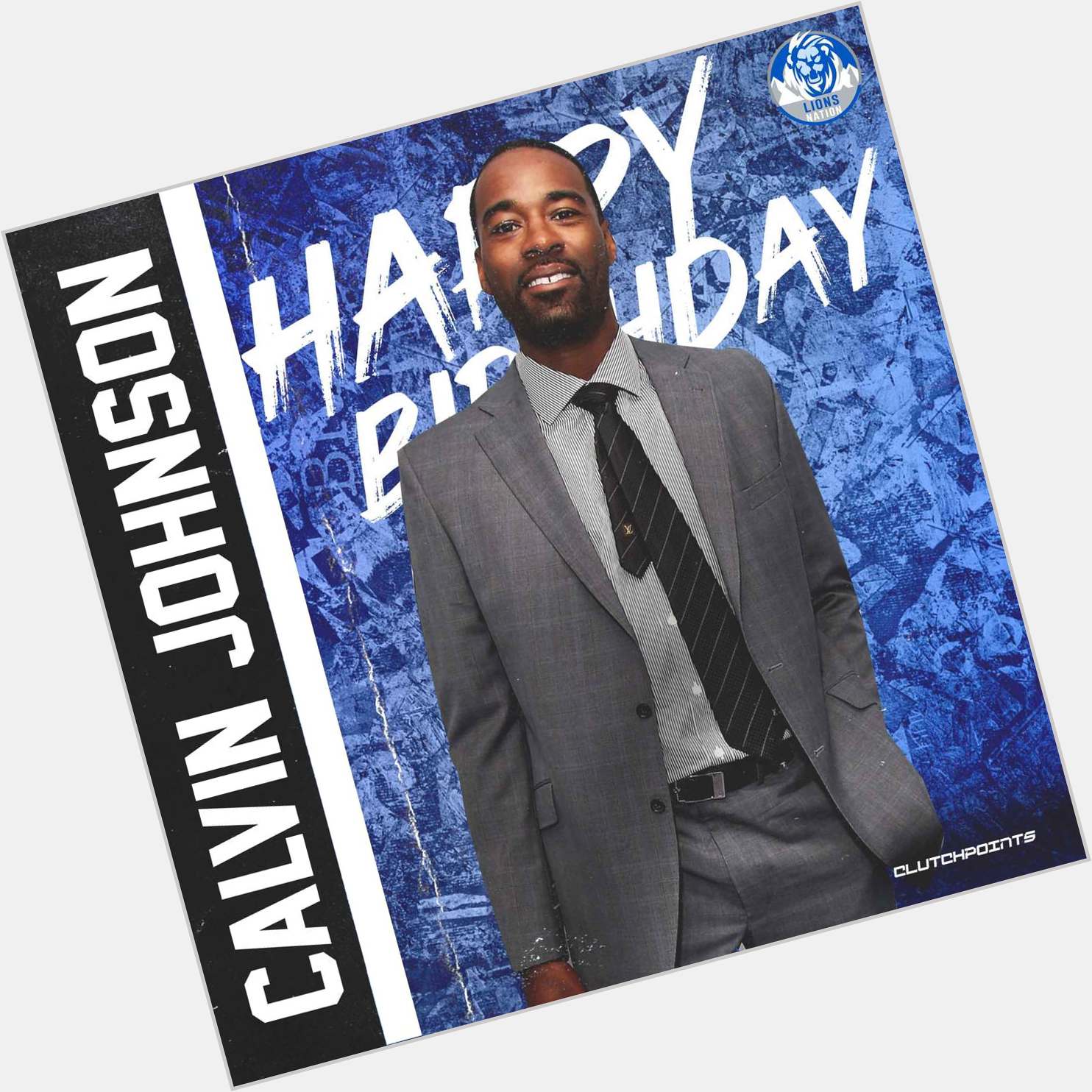 Lions Nation, join us in wishing Calvin Johnson a happy 37th birthday 