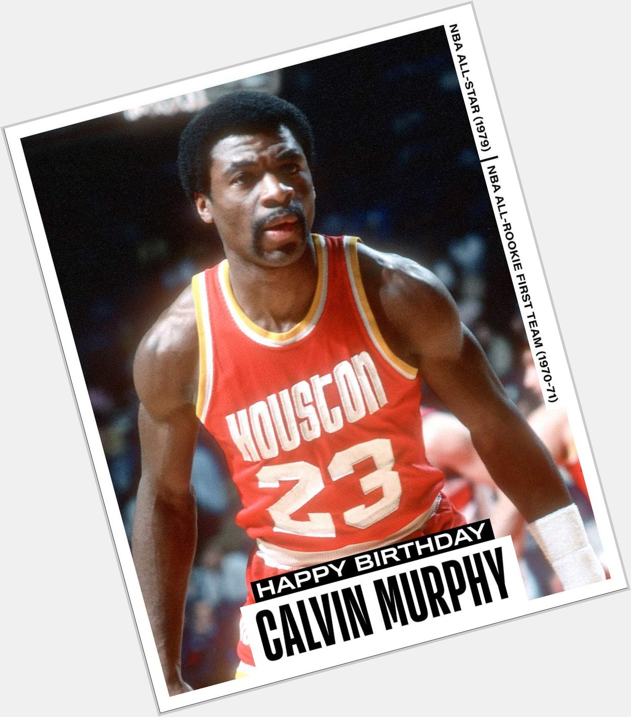 Join us in wishing a Happy 75th Birthday to and Hoophall inductee, Calvin Murphy! 