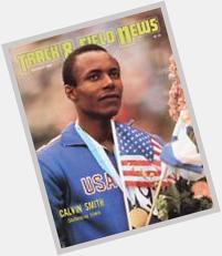 Let\s take the time out to wish US Track and Field Hall of Famer Calvin Smith a happy 54th birthday today! 