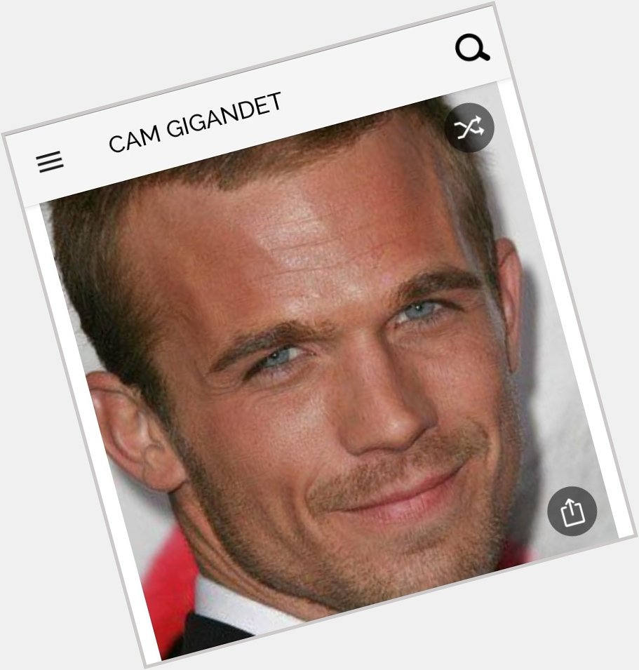 Happy birthday to this great actor.  Happy birthday to Cam Gigandet 