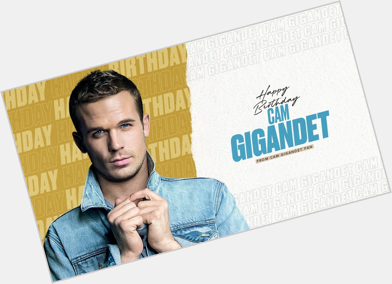 Wishing Cam Gigandet a very happy birthday! Have an amazing day. 
