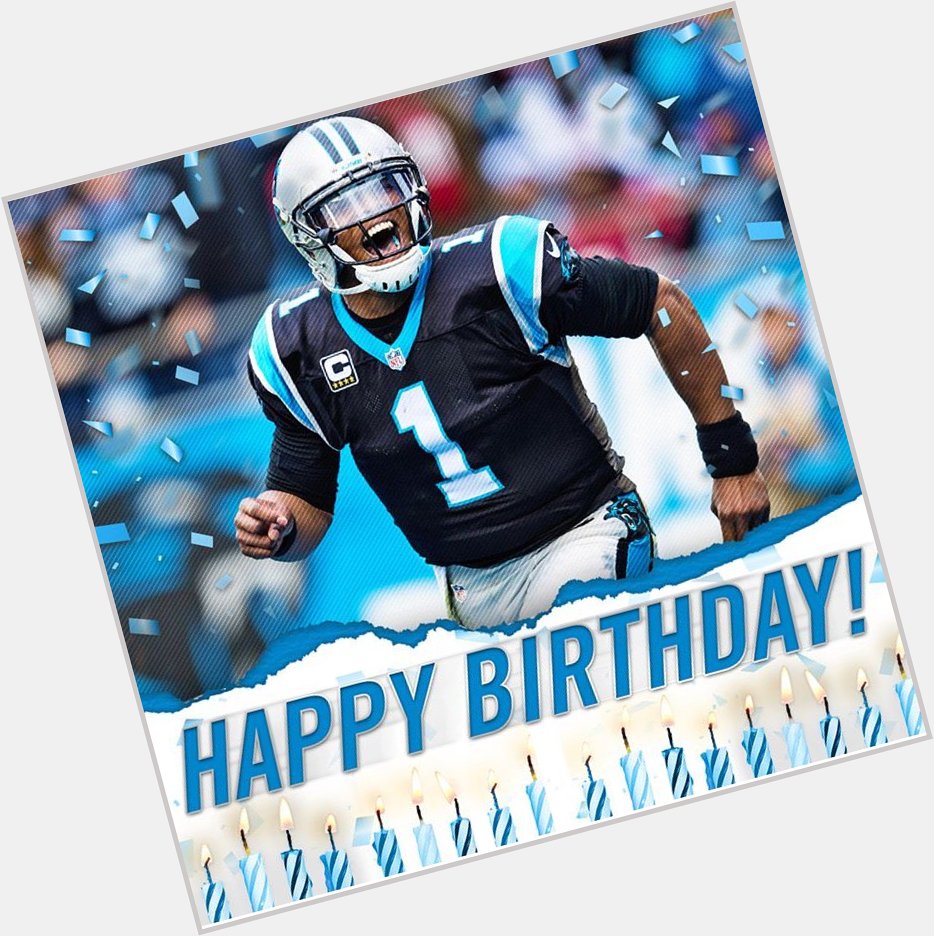 Happy Birthday to the sexiest QB in the QC... Cam Newton    !   