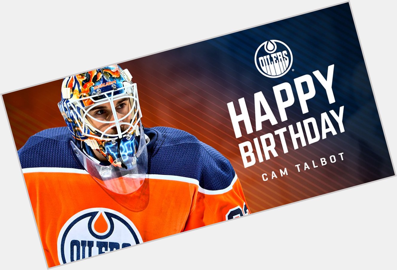 Happy birthday to goalie Cam Talbot! 