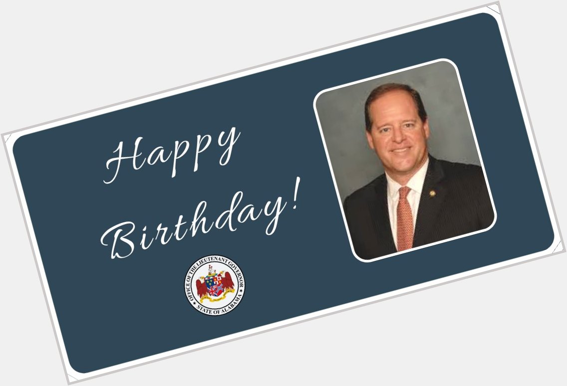 Happy birthday, Senator Cam Ward! 