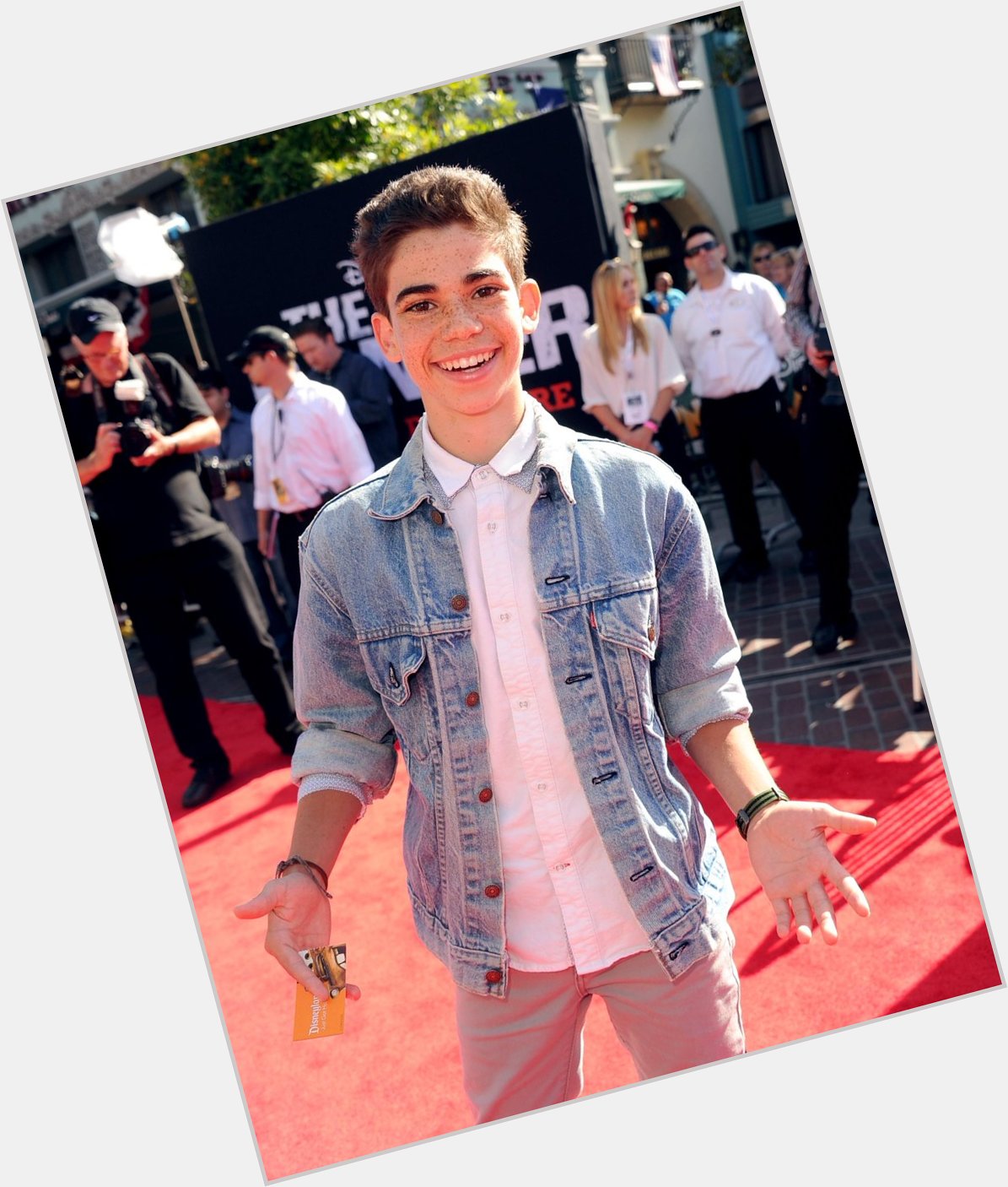 Happy birthday See 16 pics of him growing up on the red carpet:  