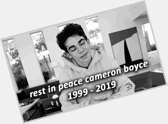 Happy Birthday Cameron Boyce    Left too soon and never forgotten 