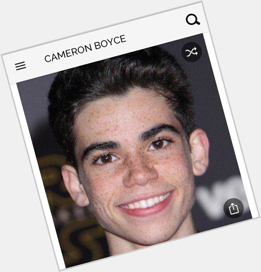 Happy birthday to this great actor who passed way too young. Happy birthday to Cameron Boyce 