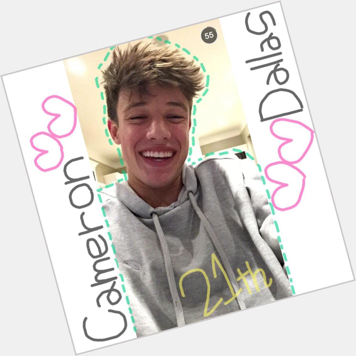 Happy Birthday Cameron Dallas  21th in Japan time(:
I\m so proud of you...
I love you so much       