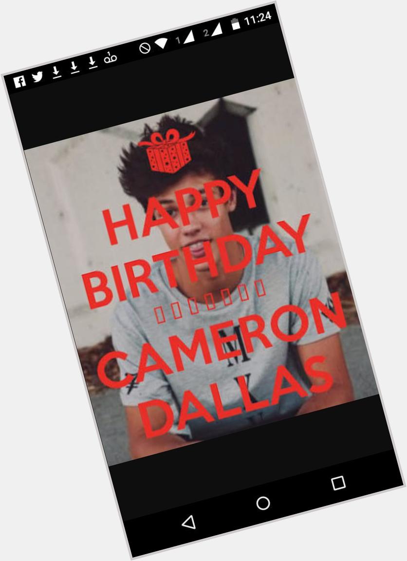 Happy birthday CAMERON DALLAS 