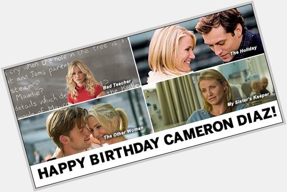 Happy birthday to Cameron Diaz! What do you think was her all-time best movie role? 