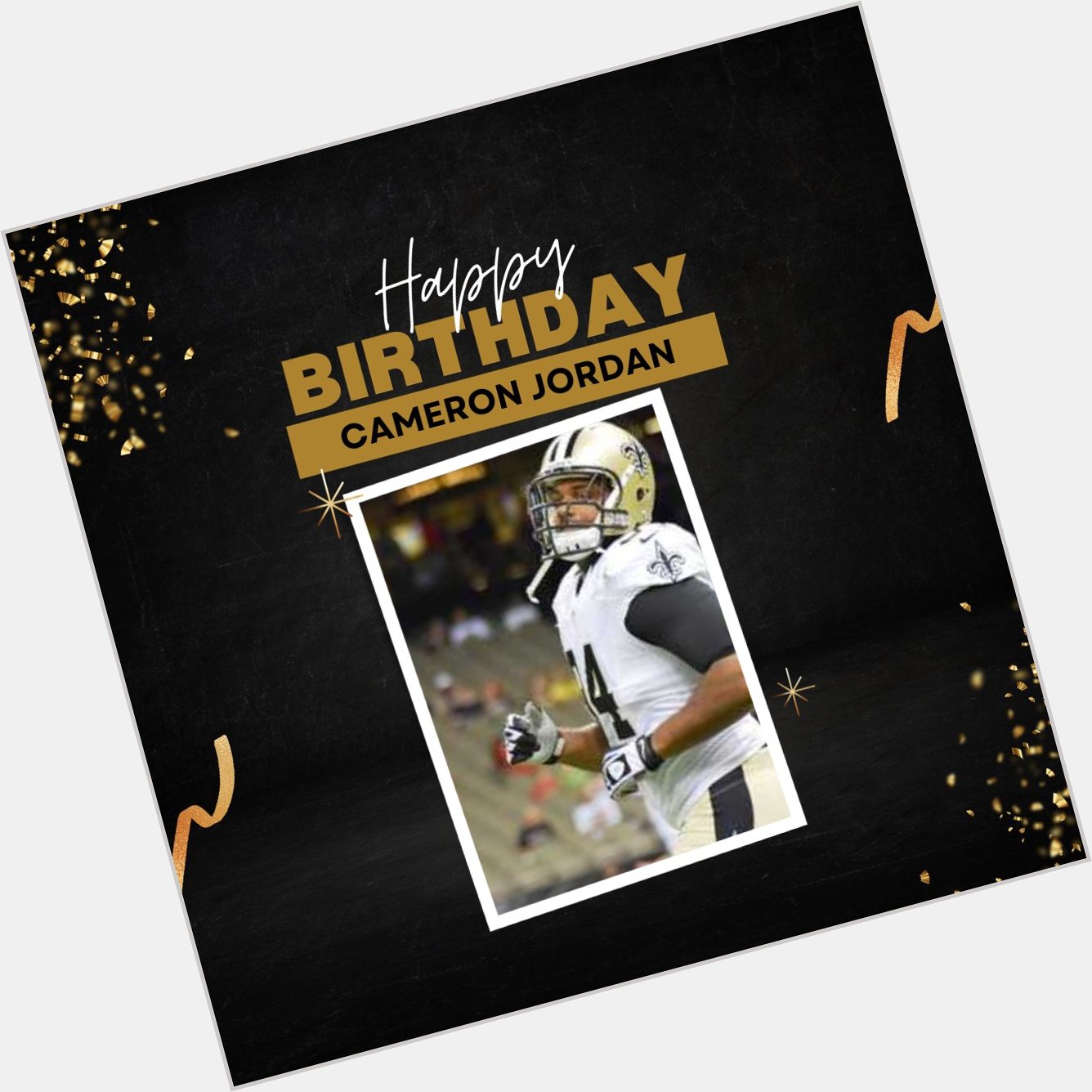 WDSU wishes Saints player Cameron Jordan a happy birthday! He is 33 today. 