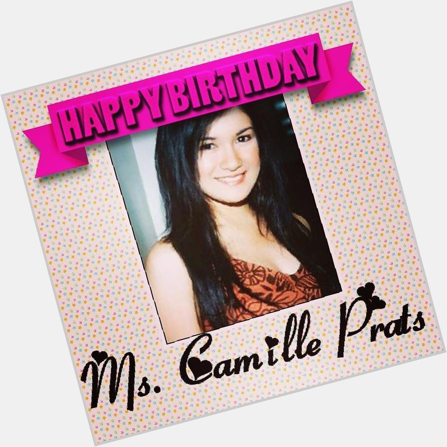 Happy Blessed birthday Ms. Camille Prats .... Enjoy ur special and wonderful day... Stay blessed ...   