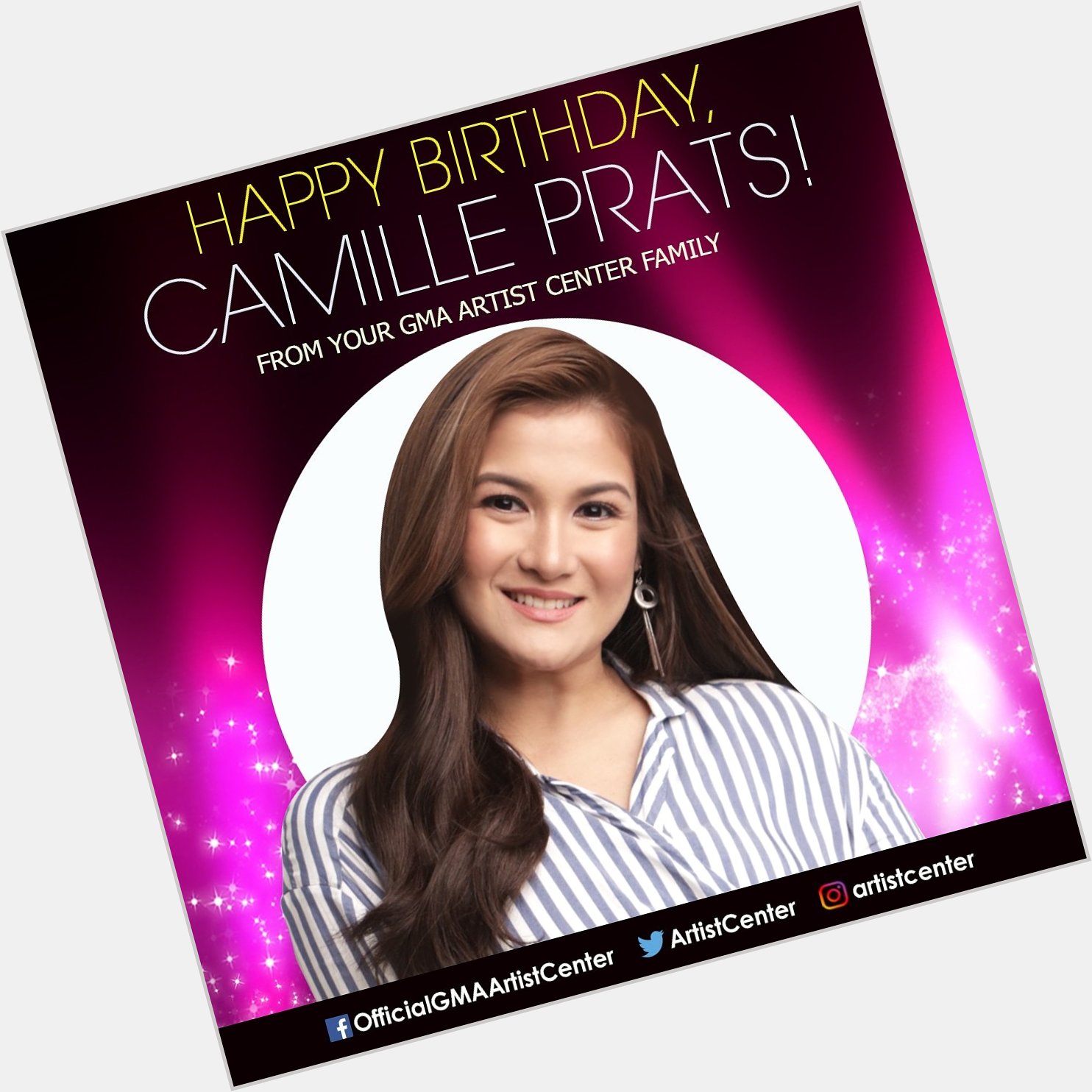 Happy Birthday, Camille Prats ( We hope all your birthday wishes come true!      