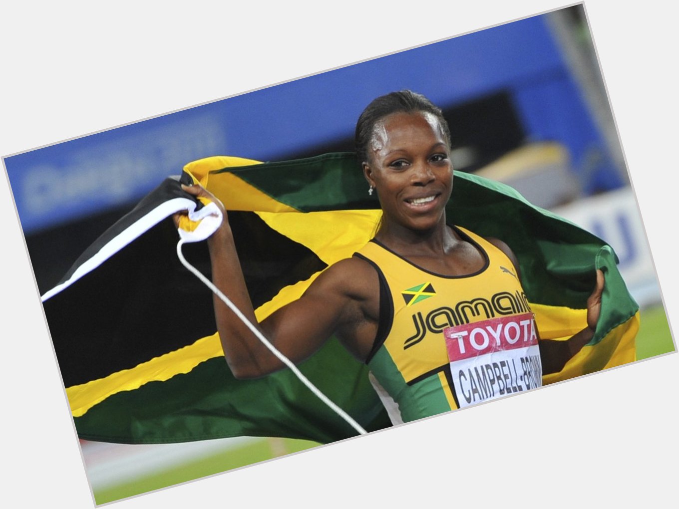 Happy 35th Birthday Veronica Campbell-Brown, Legendary Jamaican Athlete, born May 15th 1982. 