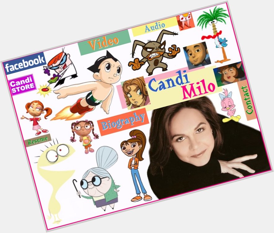  Happy birthday to the beautiful & talented Candi Milo, you were part of my childhood  
