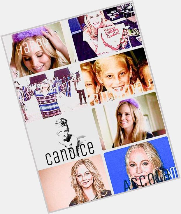 Happy birthday to Candice Accola such an amazing actress that plays Caroline in TVD perfectly congrats     