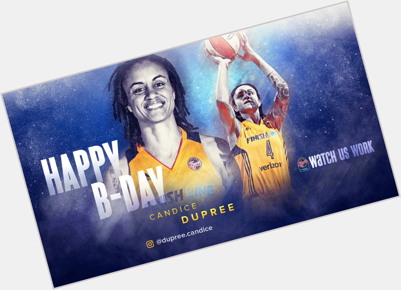 Please join us in wishing Candice Dupree a very happy birthday!!! 