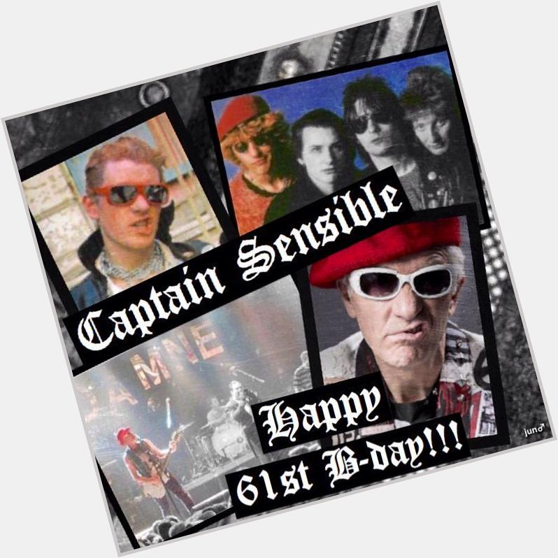 Captain Sensible 

( G & B of The Damned, Dead Man Walking )

Happy 61st Birthday!

24 Apr 1954 