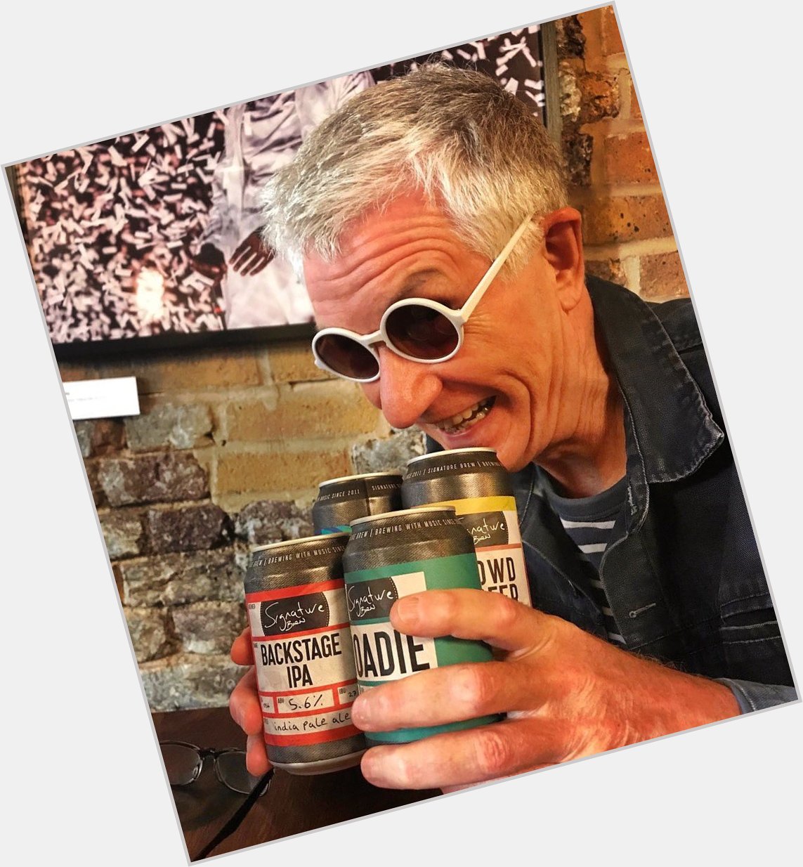 Happy birthday to The Damned s own Captain Sensible. Thanks for spending it at the Signature Brew Taproom & Venue! 