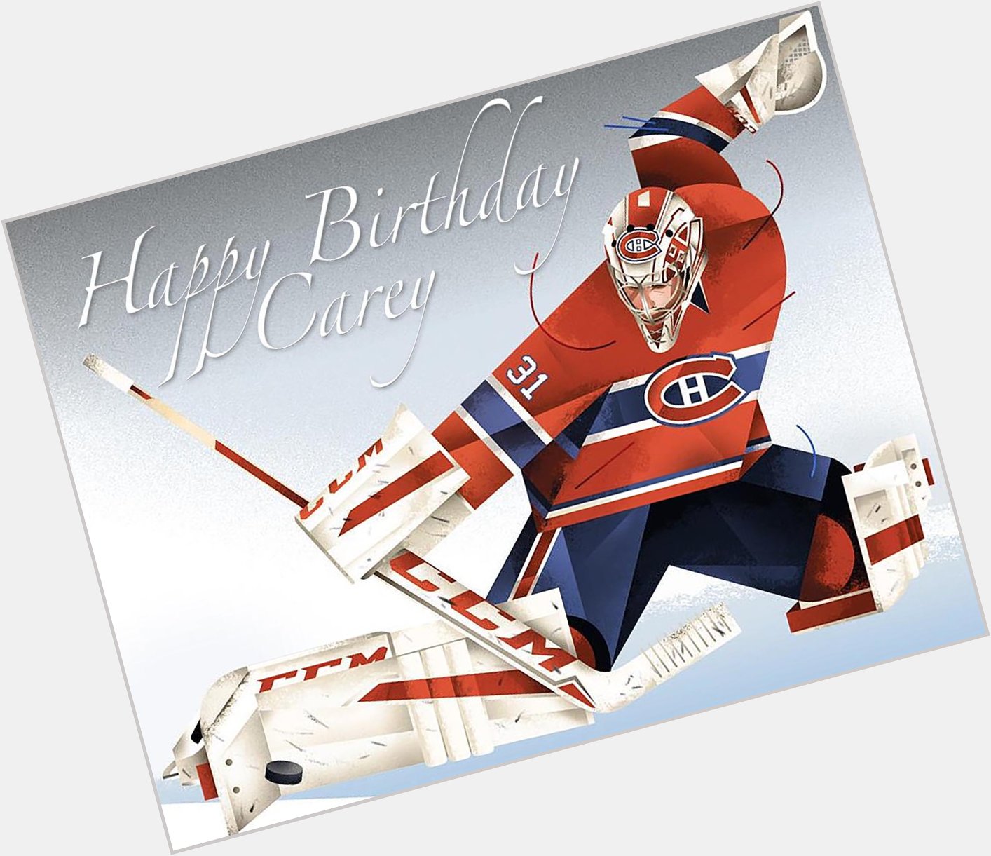 Happy Belated Birthday to Future Multi Winner, Carey Price ..hope Angela spoiled you silly 