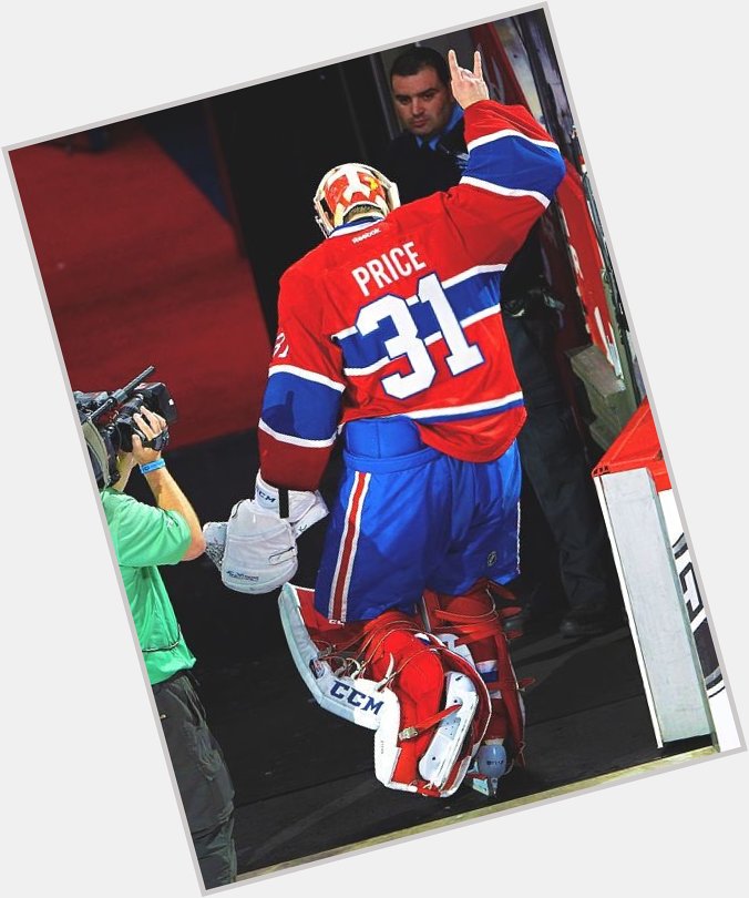 Happy birthday carey price aka the greatest goaltender of his generation! my fave minder of nets!   